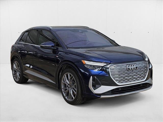 new 2025 Audi Q4 e-tron car, priced at $55,536