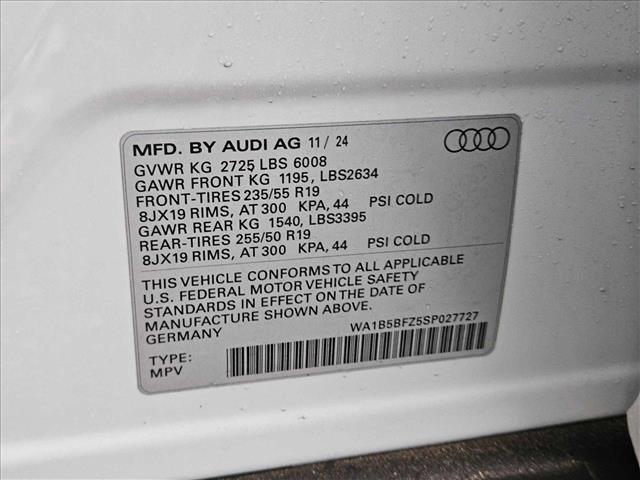 new 2025 Audi Q4 e-tron car, priced at $55,065