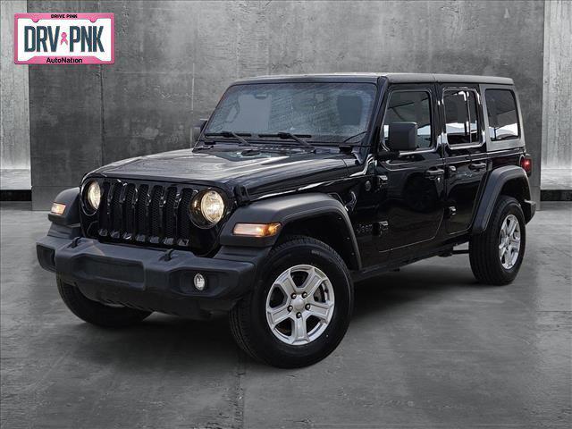 used 2021 Jeep Wrangler Unlimited car, priced at $27,792