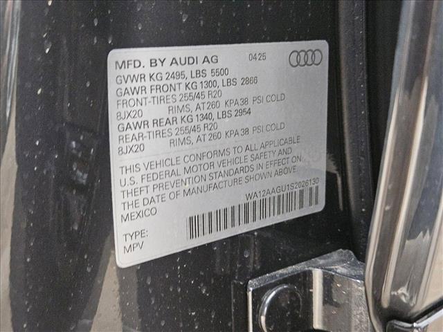 new 2025 Audi Q5 car, priced at $56,915