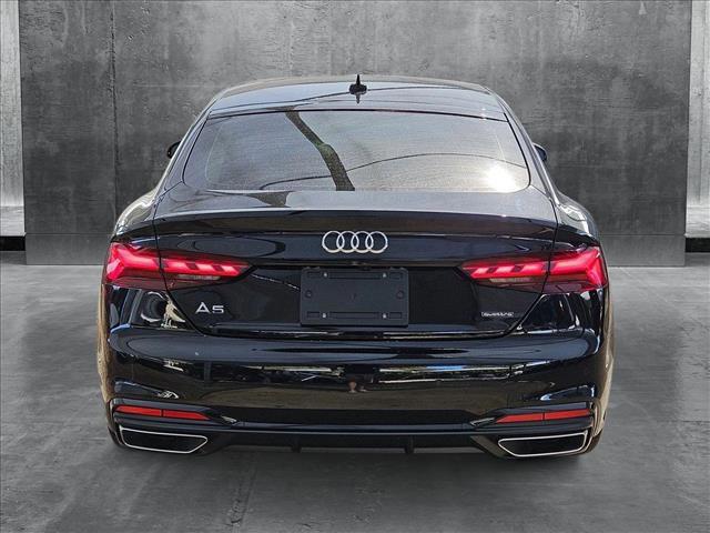new 2025 Audi A5 Sportback car, priced at $55,623