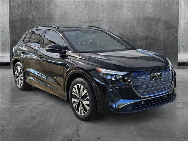 new 2025 Audi Q4 e-tron car, priced at $55,585