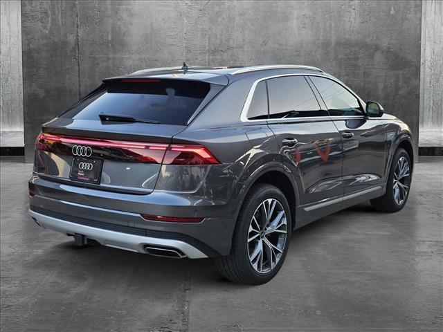 new 2025 Audi Q8 car, priced at $78,865