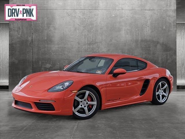 used 2018 Porsche 718 Cayman car, priced at $58,697