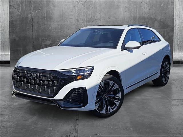 new 2025 Audi Q8 car, priced at $75,904