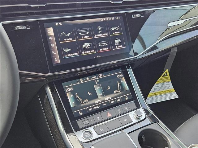 new 2025 Audi Q8 car, priced at $73,306
