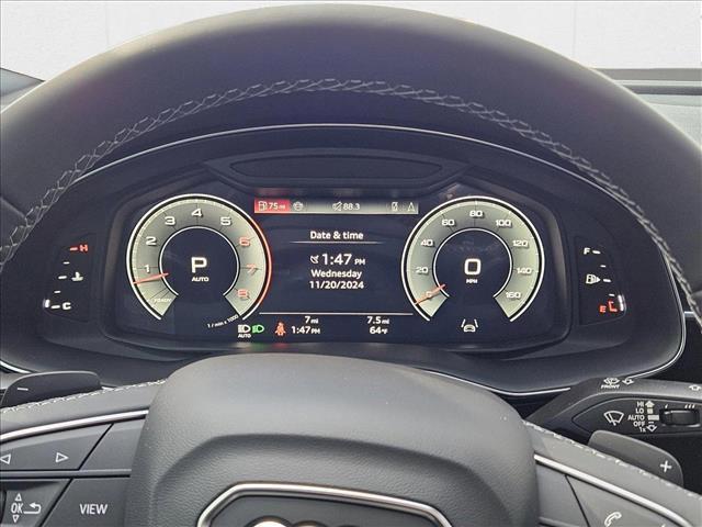 new 2025 Audi Q8 car, priced at $73,306