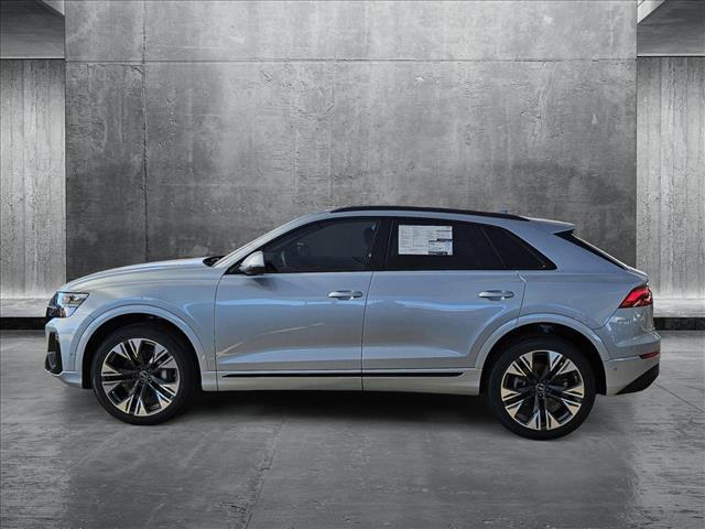 new 2025 Audi Q8 car, priced at $81,465