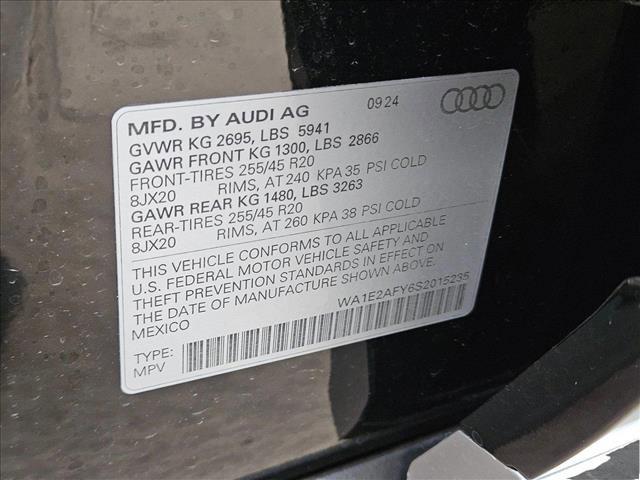 new 2025 Audi Q5 car, priced at $62,485