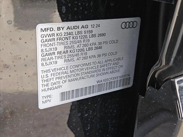 new 2025 Audi Q3 car, priced at $45,660