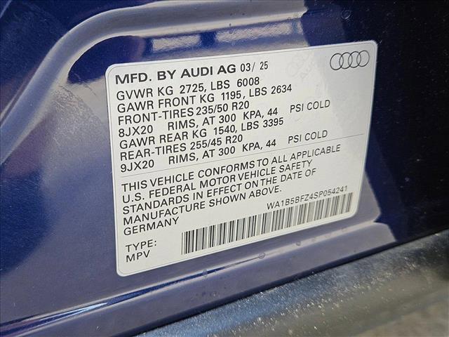 new 2025 Audi Q4 e-tron car, priced at $51,798