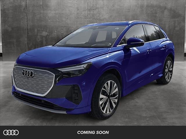 new 2025 Audi Q4 e-tron car, priced at $55,570