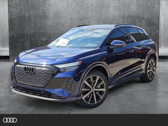 new 2025 Audi Q4 e-tron car, priced at $51,798
