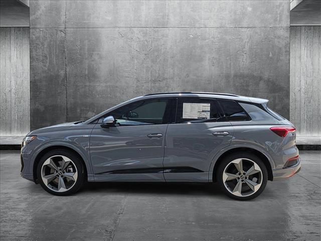 new 2025 Audi Q4 e-tron car, priced at $58,242