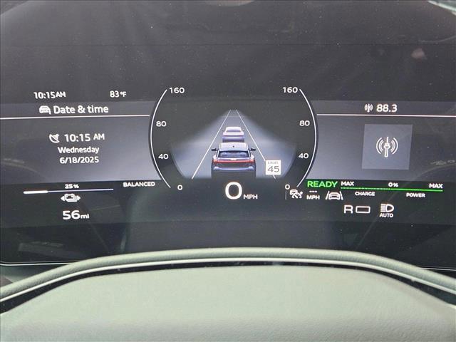 new 2025 Audi Q6 e-tron car, priced at $73,436