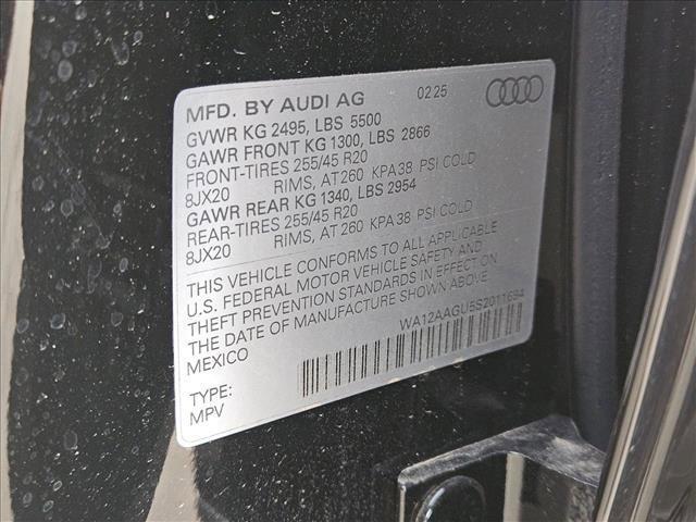 new 2025 Audi Q5 car, priced at $58,442