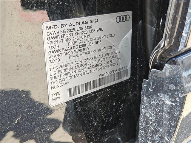 new 2025 Audi Q3 car, priced at $45,537