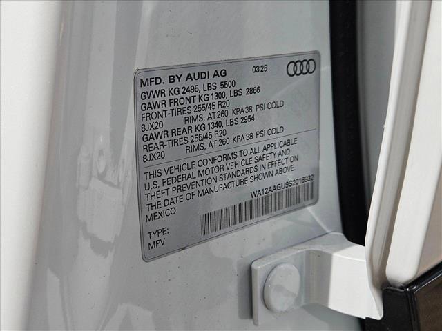 new 2025 Audi Q5 car, priced at $58,134