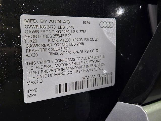 new 2025 Audi Q5 car, priced at $58,710