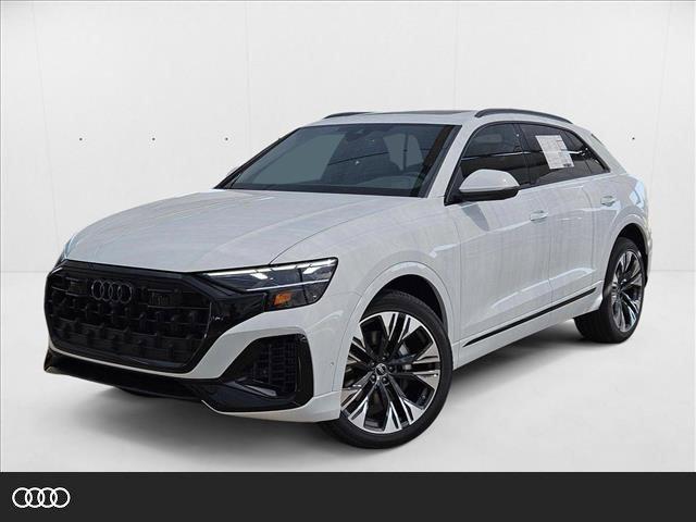 new 2025 Audi Q8 car, priced at $73,816