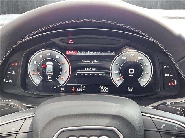 new 2025 Audi Q8 car, priced at $73,816