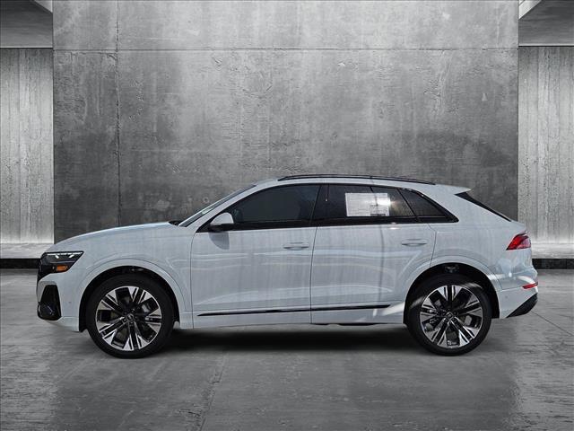 new 2025 Audi Q8 car, priced at $73,816