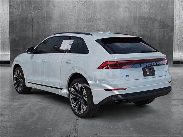 new 2025 Audi Q8 car, priced at $73,816