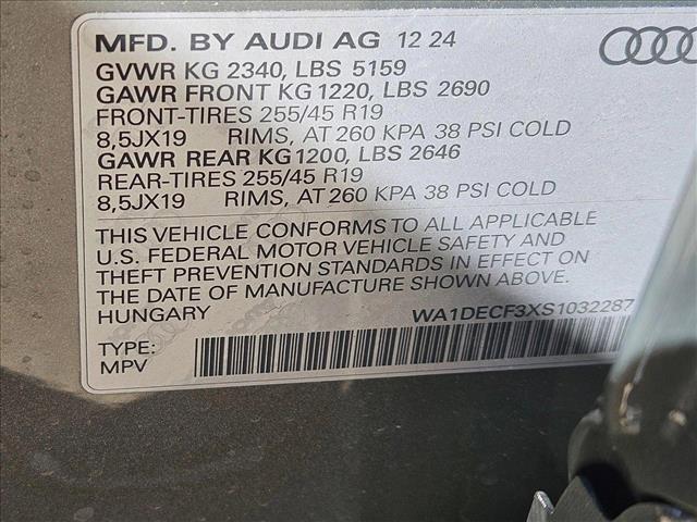 new 2025 Audi Q3 car, priced at $44,027