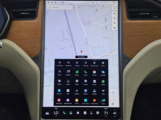 used 2020 Tesla Model X car, priced at $35,992