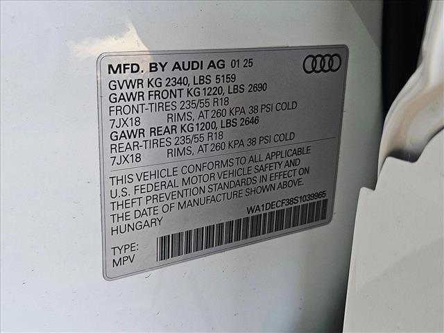 new 2025 Audi Q3 car, priced at $42,089