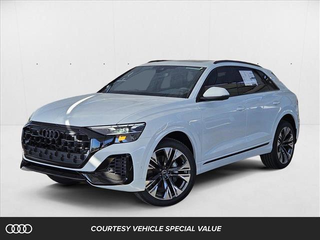 new 2025 Audi Q8 car, priced at $73,579