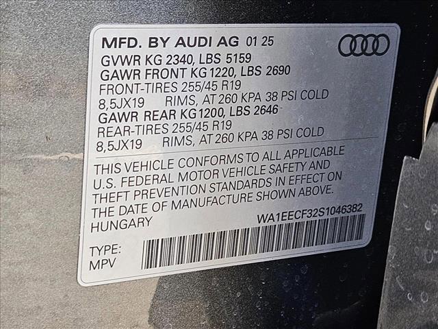 new 2025 Audi Q3 car, priced at $45,823