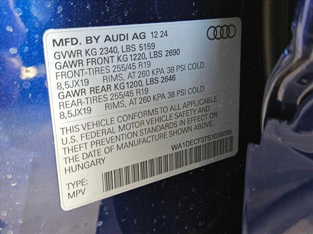 new 2025 Audi Q3 car, priced at $44,027