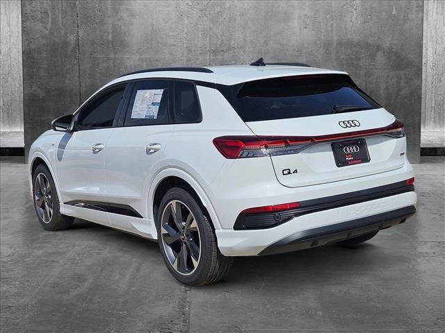 new 2025 Audi Q4 e-tron car, priced at $58,412