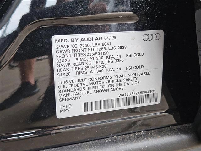 new 2025 Audi Q4 e-tron car, priced at $57,494