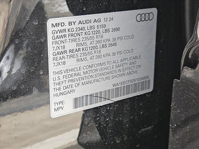 new 2025 Audi Q3 car, priced at $45,537