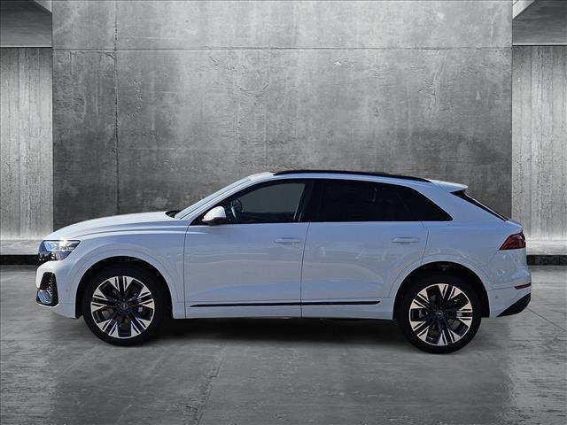 new 2025 Audi Q8 car, priced at $80,870