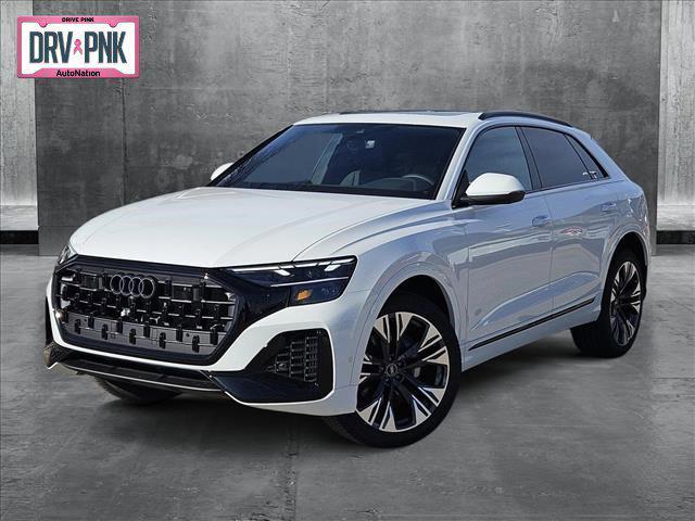 new 2025 Audi Q8 car, priced at $80,870