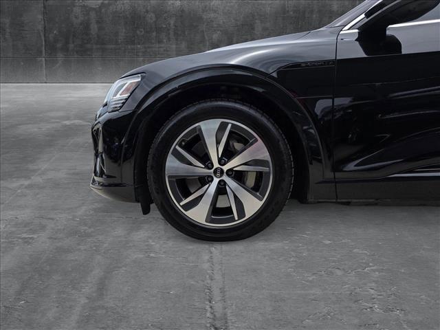 used 2024 Audi Q8 e-tron car, priced at $52,997