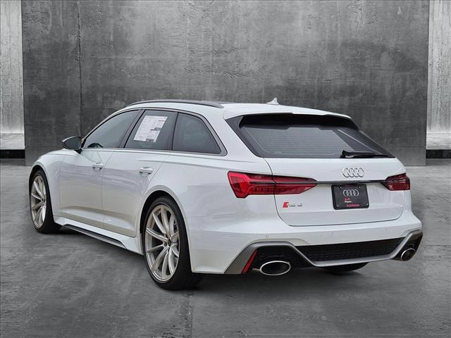 new 2025 Audi RS 6 Avant car, priced at $130,165