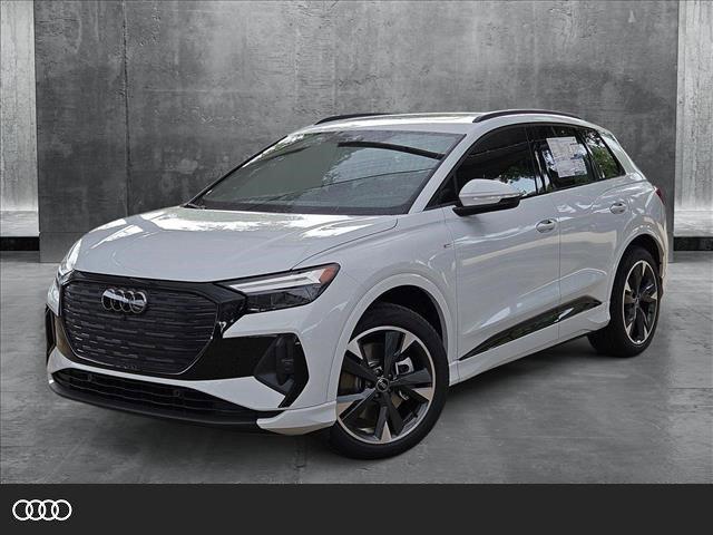 new 2025 Audi Q4 e-tron car, priced at $57,021