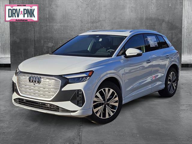 new 2025 Audi Q4 e-tron car, priced at $55,135