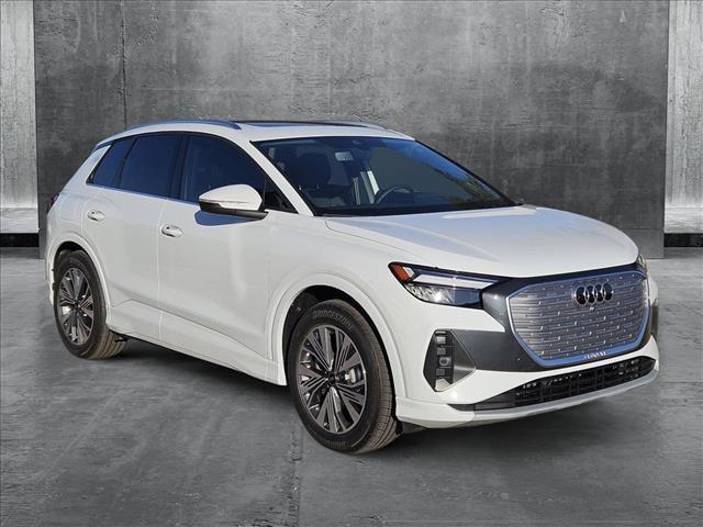 new 2025 Audi Q4 e-tron car, priced at $56,635