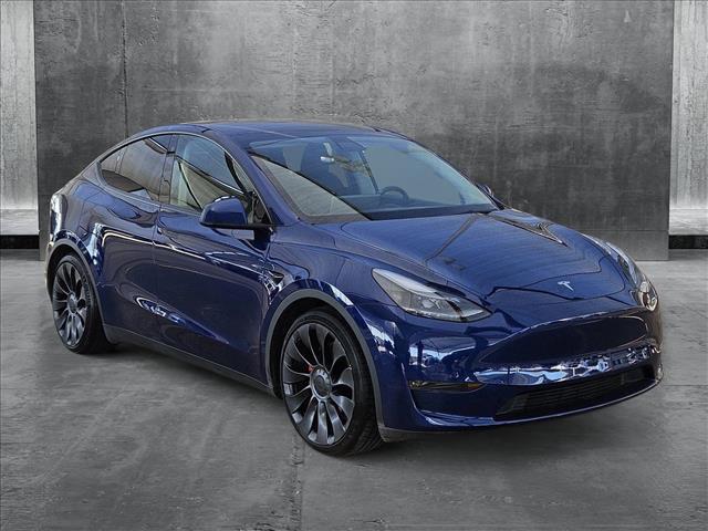 used 2022 Tesla Model Y car, priced at $34,390