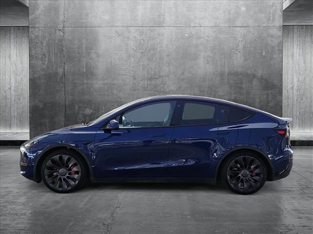 used 2022 Tesla Model Y car, priced at $34,390