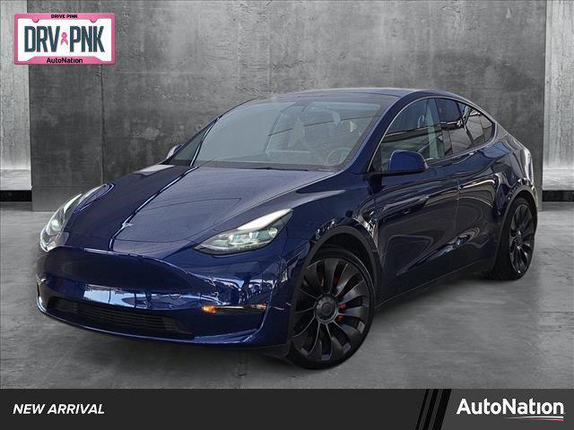 used 2022 Tesla Model Y car, priced at $34,390