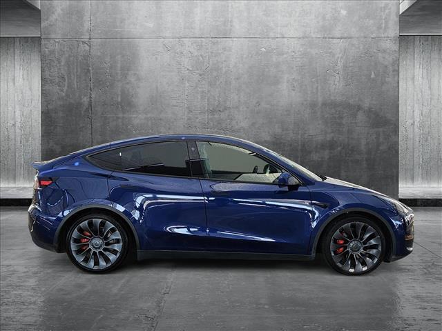 used 2022 Tesla Model Y car, priced at $34,390