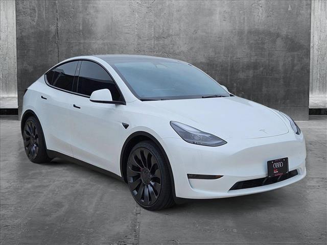used 2025 Tesla Model Y car, priced at $41,889