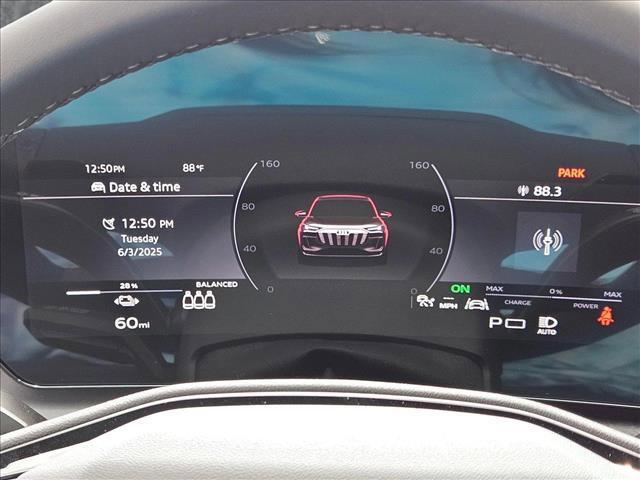 new 2025 Audi Q6 e-tron car, priced at $73,436