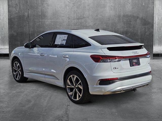 new 2024 Audi Q4 e-tron Sportback car, priced at $59,070